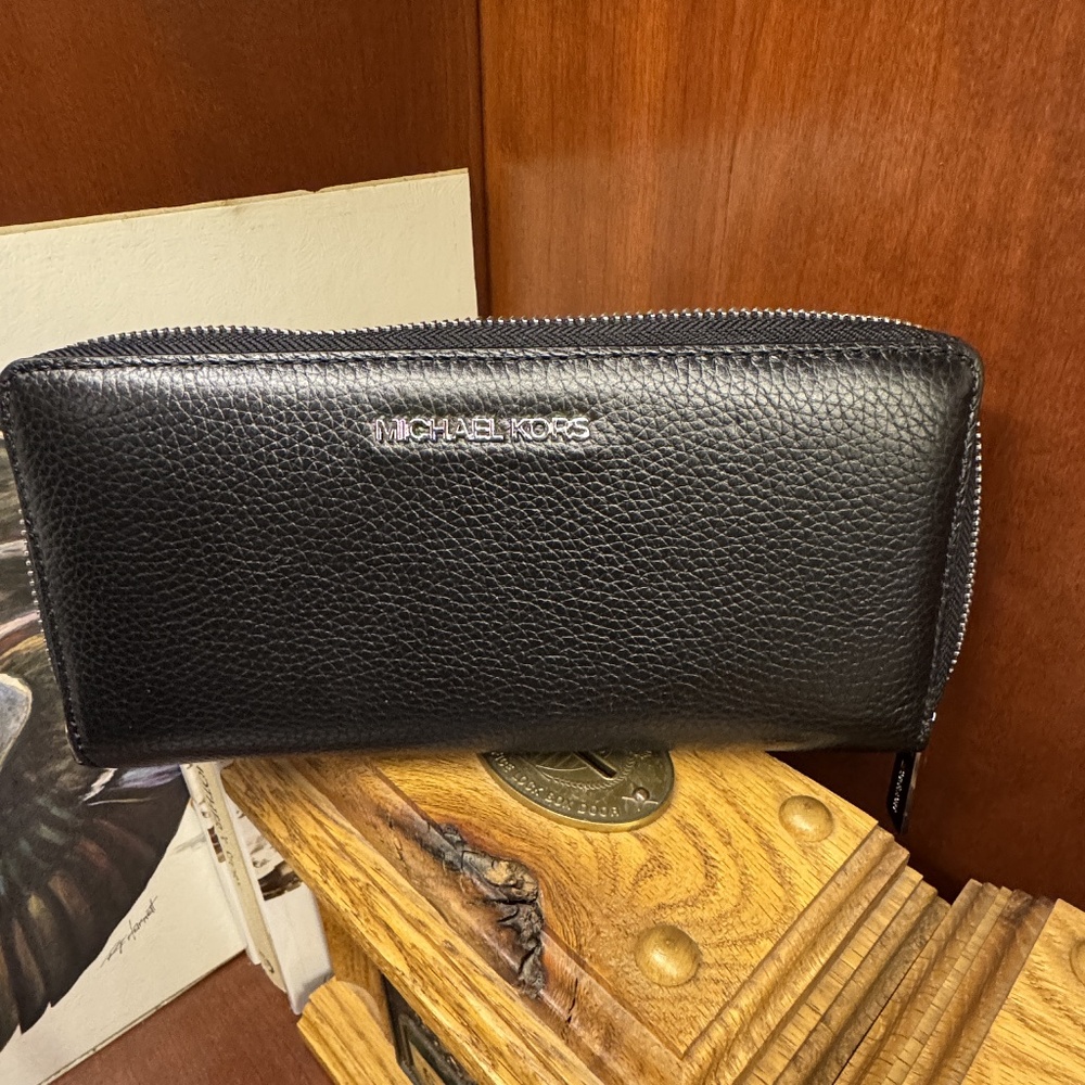brand new Michael Kors black wallet